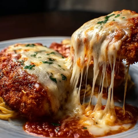 A plate of food with cheese and sauce.