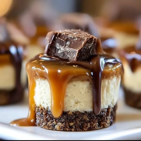 A chocolate dessert with caramel drizzle.