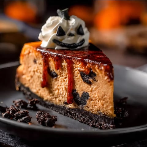 A slice of pumpkin pie with whipped cream on top.