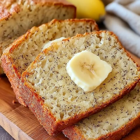 A loaf of banana bread with a slice missing.