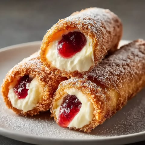 A plate of food with a pastry and jelly.