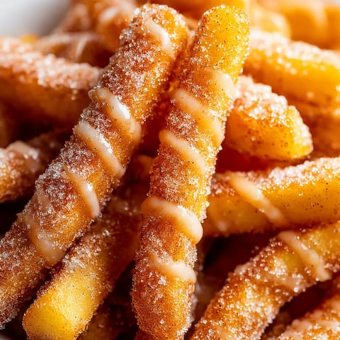 A plate of french fries with sugar on top.