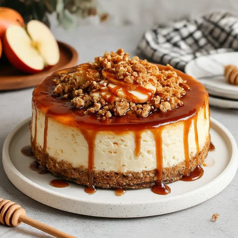 A slice of cake with caramel sauce on top.
