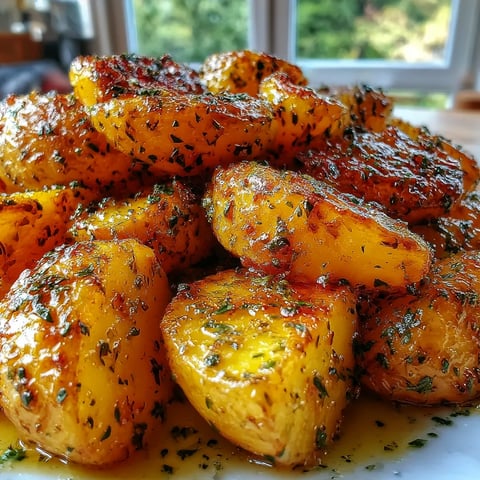 A plate of food with a sauce on it.