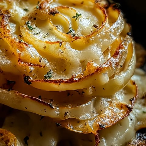A close up of a fried potato with a hole in the center.