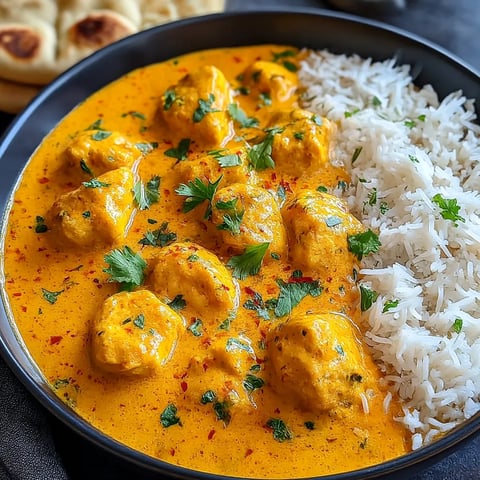 A bowl of chicken and rice.