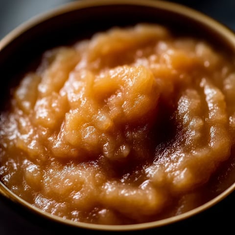 A close up of a jar of food.