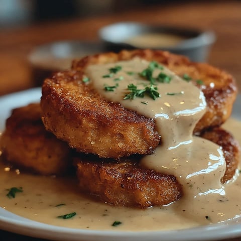 A plate of food with a recipe on the side.
