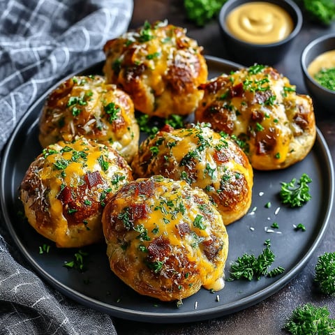 A plate of food with cheese and herbs.