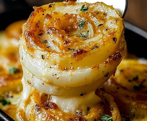 A recipe for onion rings.