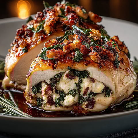 A delicious looking meal with a variety of ingredients.