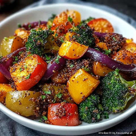 A bowl of food with broccoli and tomatoes.