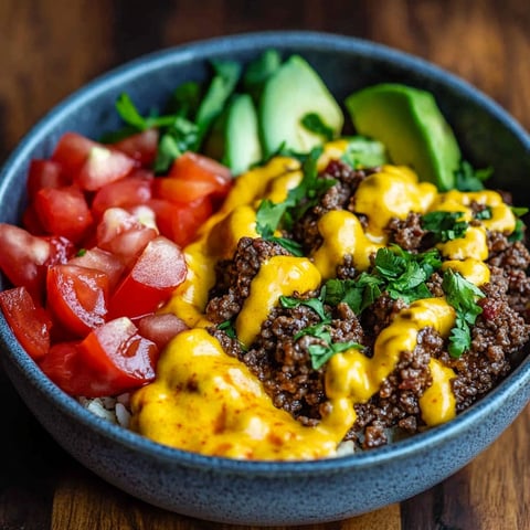 A bowl of food with tomatoes, avocado, and beans.