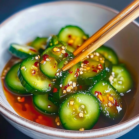 A bowl of food with chopsticks in it.
