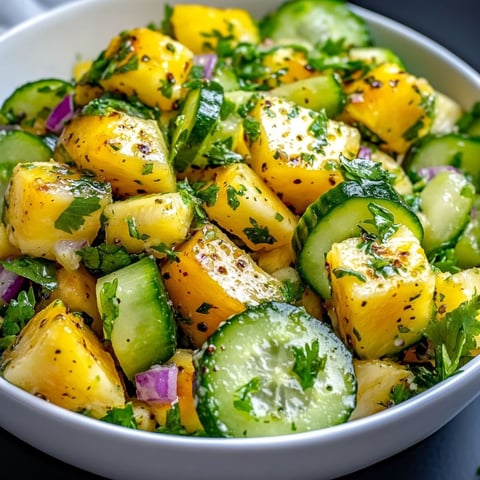A bowl of vegetables including cucumbers, onions, and peppers.